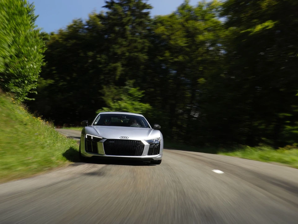 Photographe automobile R8 rolling shot