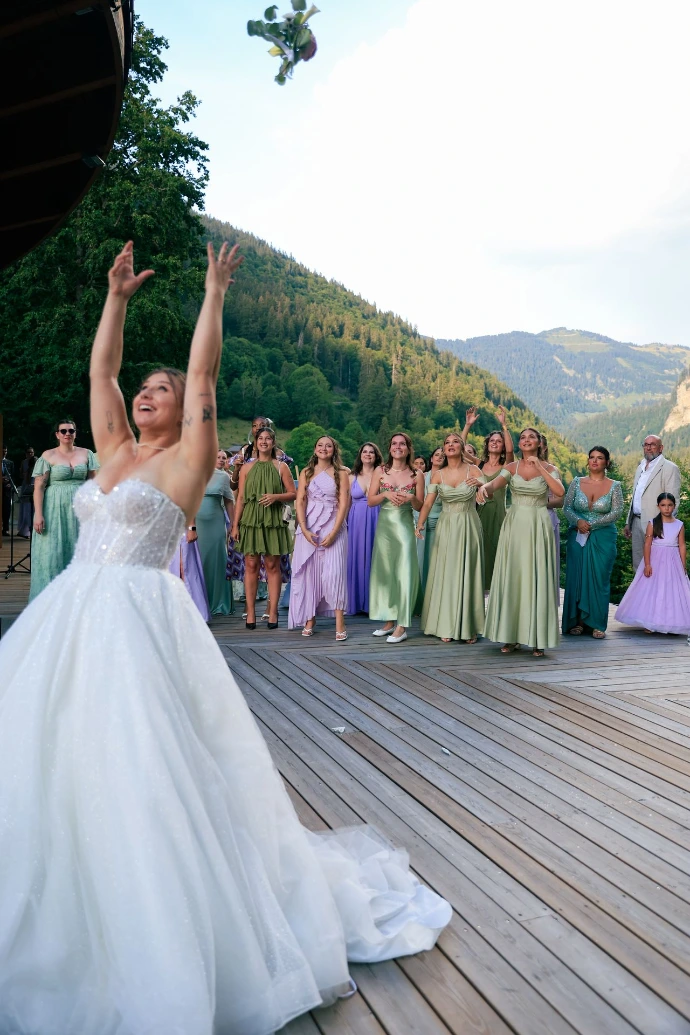 Photographe mariage Annecy - bouquet